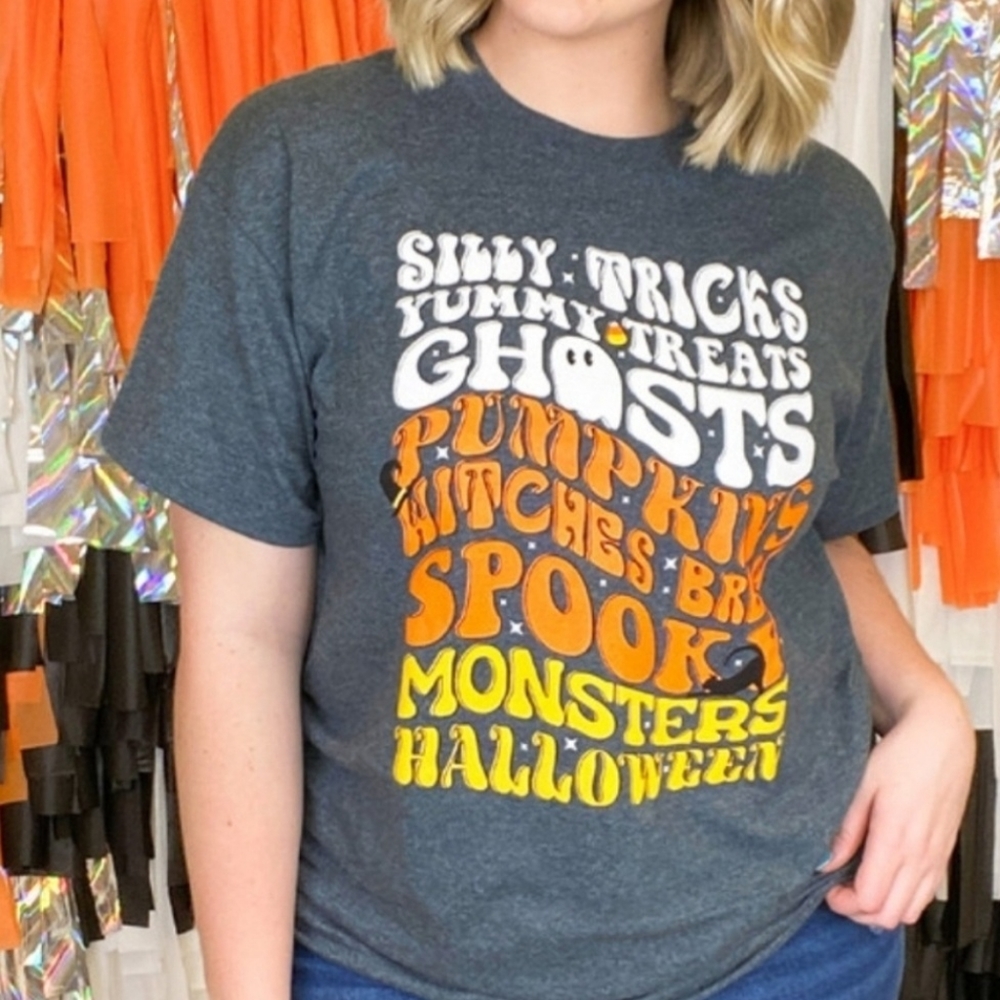 NEW Halloween Spooky Bubble Tee